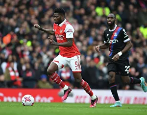 Arsenal V Crystal Palace 2022-23 Prints: Thomas Partey in Action: Arsenal vs Crystal Palace, Premier League 2022-23