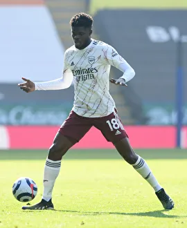 Thomas Partey in Action: Arsenal vs Leicester City, Premier League 2020-21