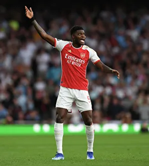 Thomas Partey in Action: Arsenal vs Manchester City, Premier League 2023-24