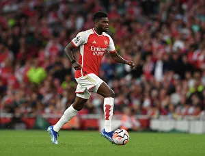 Thomas Partey in Action: Arsenal vs Manchester City, Premier League 2023-24