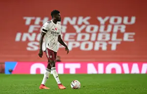 Manchester United V Arsenal 2020-21 Prints: Thomas Partey in Action: Arsenal vs Manchester United, 2020-21 Season