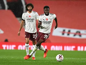 Manchester United V Arsenal 2020-21 Prints: Thomas Partey in Action: Arsenal vs Manchester United