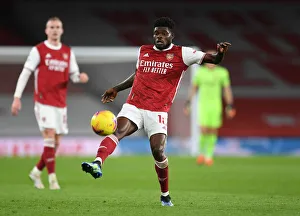 Arsenal V Newcastle United 2020-21 Prints: Thomas Partey in Action: Arsenal vs Newcastle United