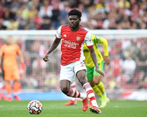 Thomas Partey in Action: Arsenal vs Norwich City, Premier League 2021-22