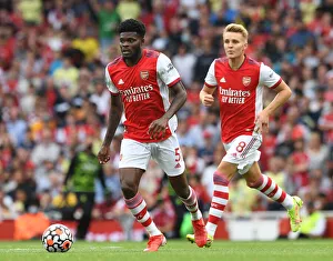 Thomas Partey in Action: Arsenal vs Norwich City, Premier League 2021-22