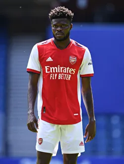 Thomas Partey in Action: Arsenal vs Rangers, Ibrox Stadium, 2021