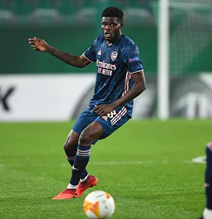 Thomas Partey in Action: Arsenal vs Rapid Vienna, UEFA Europa League 2020-21