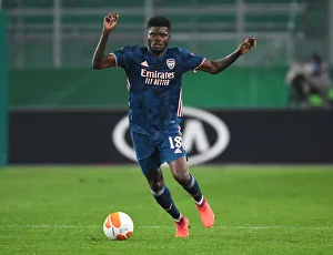 Thomas Partey in Action: Arsenal vs Rapid Vienna, UEFA Europa League 2020-21