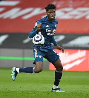 Thomas Partey in Action: Arsenal vs Sheffield United - 2021 Premier League (Behind Closed Doors)
