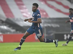 Thomas Partey in Action: Arsenal vs Southampton, Premier League 2021 (Behind Closed Doors)