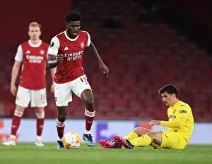 Thomas Partey in Action: Arsenal vs Villareal CF - UEFA Europa League Semi-Final (Behind Closed Doors)