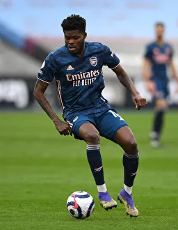 Thomas Partey in Action: Arsenal vs West Ham United, Premier League 2020-21