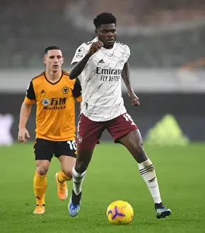 Thomas Partey in Action: Arsenal vs Wolverhampton Wanderers, Premier League 2020-21