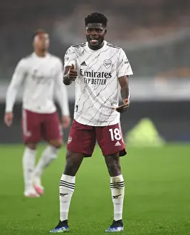 Thomas Partey in Action: Arsenal vs Wolverhampton Wanderers, Premier League 2020-21