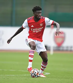 Thomas Partey in Action: Arsenal's Pre-Season Clash against Millwall