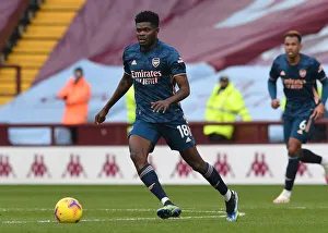Thomas Partey in Action: Aston Villa vs. Arsenal, Premier League 2020-21