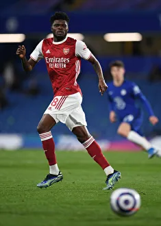 Thomas Partey in Action: Chelsea vs. Arsenal, 2021 Premier League - Behind Closed Doors