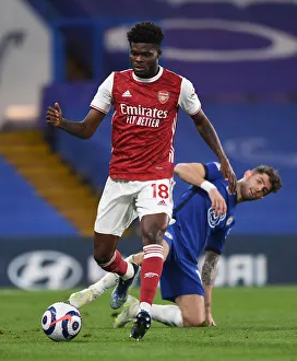 Thomas Partey in Action: Chelsea vs. Arsenal, 2020-21 Premier League (Behind Closed Doors)