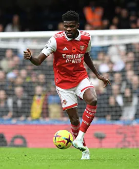 Thomas Partey in Action: Chelsea vs. Arsenal, Premier League 2022-23