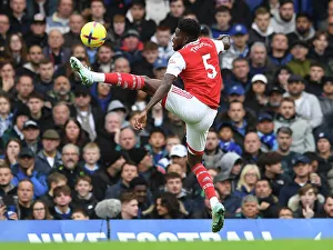 Thomas Partey in Action: Chelsea vs. Arsenal, Premier League 2022-23