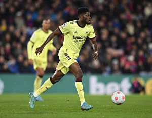Images Dated 4th April 2022: Thomas Partey in Action: Crystal Palace vs Arsenal, Premier League 2021-22