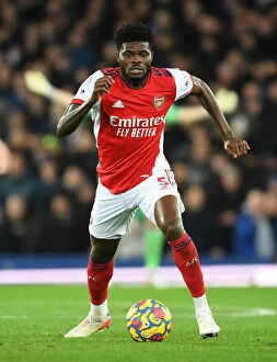 Images Dated 6th December 2021: Thomas Partey in Action: Everton vs. Arsenal, Premier League 2020-21