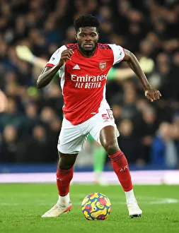 Everton V Arsenal 2020-21 Prints: Thomas Partey in Action: Everton vs. Arsenal, Premier League 2020-21