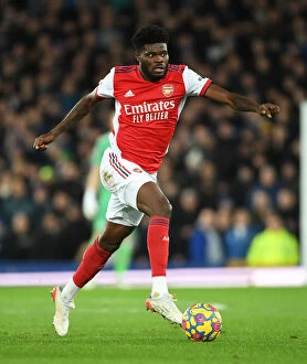 Images Dated 6th December 2021: Thomas Partey in Action: Everton vs Arsenal, Premier League 2020-21