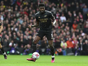 Thomas Partey in Action: Fulham vs. Arsenal, Premier League 2022-23