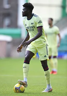 Hibernian V Arsenal 2021-22 Prints: Thomas Partey in Action: Hibernian vs. Arsenal Pre-Season Friendly, Edinburgh 2021