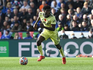 Thomas Partey in Action: Leicester City vs. Arsenal, Premier League 2021-22