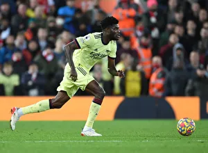 Liverpool V Arsenal 2021-22 Prints: Thomas Partey in Action: Liverpool vs. Arsenal, Premier League 2021-22