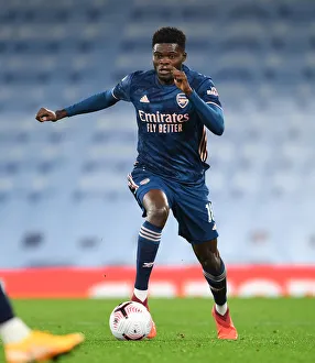 Thomas Partey in Action: Manchester City vs. Arsenal, 2020-21 Premier League - Behind Closed Doors