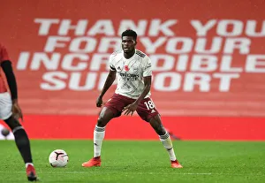 Thomas Partey in Action: Manchester United vs. Arsenal, 2020-21 Premier League - Behind Closed Doors