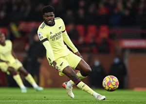 Manchester United V Arsenal 2020-21 Prints: Thomas Partey in Action: Manchester United vs. Arsenal, Premier League 2020-21