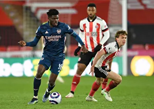 Thomas Partey in Action: Sheffield United vs Arsenal, Premier League 2020-21