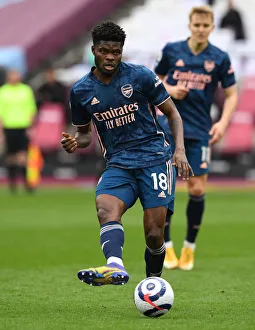 Thomas Partey in Action: West Ham United vs Arsenal, Premier League 2020-21