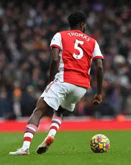 Arsenal V Newcastle United 2021-22 Prints: Thomas Partey: Arsenal vs Newcastle United, Premier League 2021-22