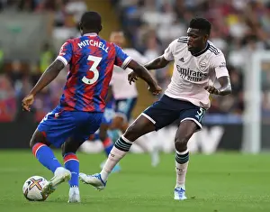 Thomas Partey Closes Down Tyrick Mitchell: Crystal Palace vs Arsenal, Premier League 2022-23