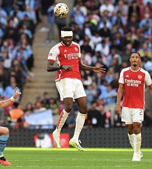 Thomas Partey Faces Manchester City: Arsenal vs. Manchester City - FA Community Shield Showdown, 2023-24