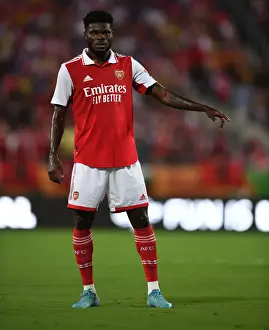 Arsenal V Chelsea - Florida Cup 2022-23 Prints: Thomas Partey Faces Off Against Chelsea in Florida Cup Showdown