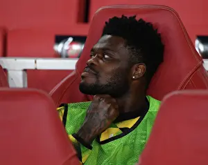 Arsenal V FK Bodo/Glimt 2022-23 Prints: Thomas Partey Gears Up: Arsenal FC vs FK Bodo/Glimt, UEFA Europa League 2022-23