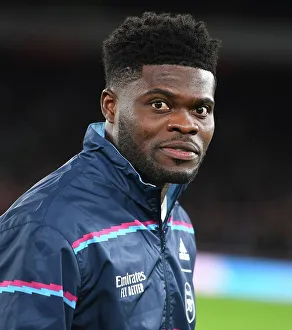 Arsenal V West Ham United 2022-23 Prints: Thomas Partey Gears Up: Arsenal vs. West Ham United, Premier League 2022-23