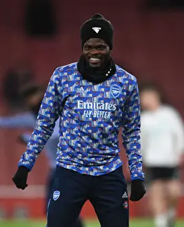 Thomas Partey Gears Up: Arsenal vs Liverpool Carabao Cup Semi-Final Showdown