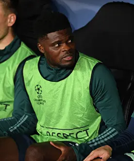 RC Lens V Arsenal 2023-24 Prints: Thomas Partey Gears Up: Arsenal's Champion's League Showdown against RC Lens