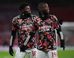 Thomas Partey Prepares for Empty Emirates: Arsenal vs Manchester United (2020-21)