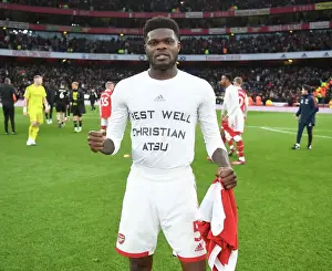 Thomas Partey Reacts After Arsenal's Victory Over AFC Bournemouth (2022-23)