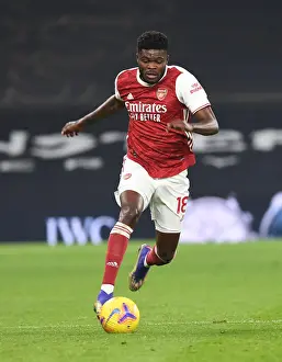 Tottenham Hotspur V Arsenal 2020-21 Prints: Thomas Partey Shines: Arsenal's Midfield Maestro Steals the Show Amid London Derby Tensions