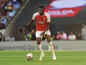 Thomas Partey vs. Manchester City: Arsenal's Star Midfielder Faces Off in 2023-24 FA Community Shield Showdown