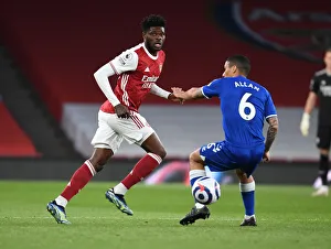 Thomas Partey vs. Allan: Arsenal vs. Everton, Premier League Clash Amidst Empty Stands (April 2021)